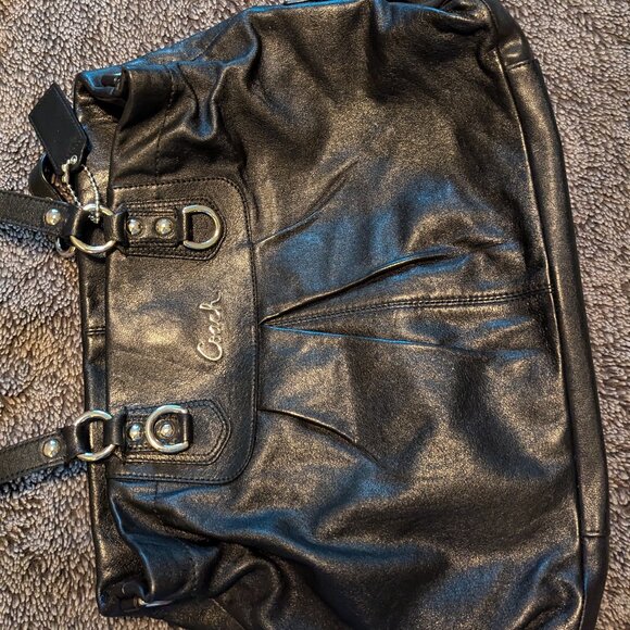 COACH 2011 Ashley Satchel Black - Picture 1 of 6